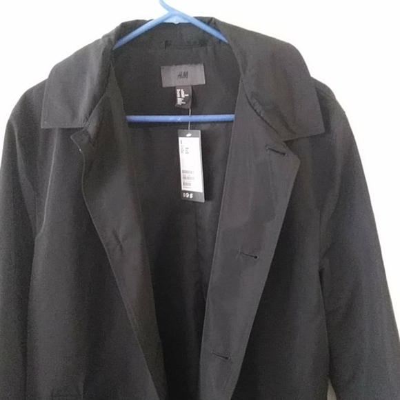 BRAND NEW H& M MEN'S TRENCH COAT - Picture 13 of 16